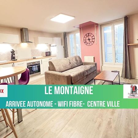 Le Montaigne - Wifi Fibre- Coeur Du Centre Ville-Property Rental Nm Périgueux Kültér fotó
