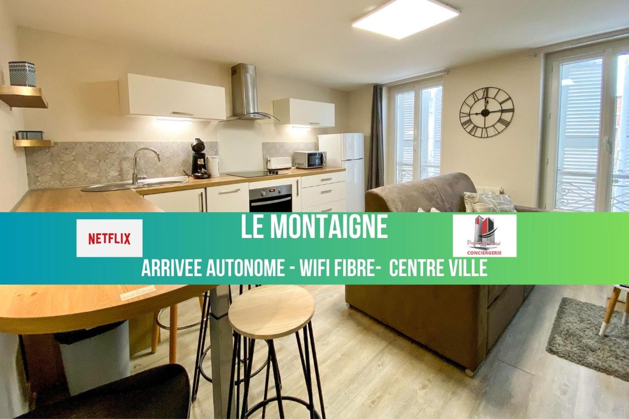 Le Montaigne - Wifi Fibre- Coeur Du Centre Ville-Property Rental Nm Périgueux Kültér fotó