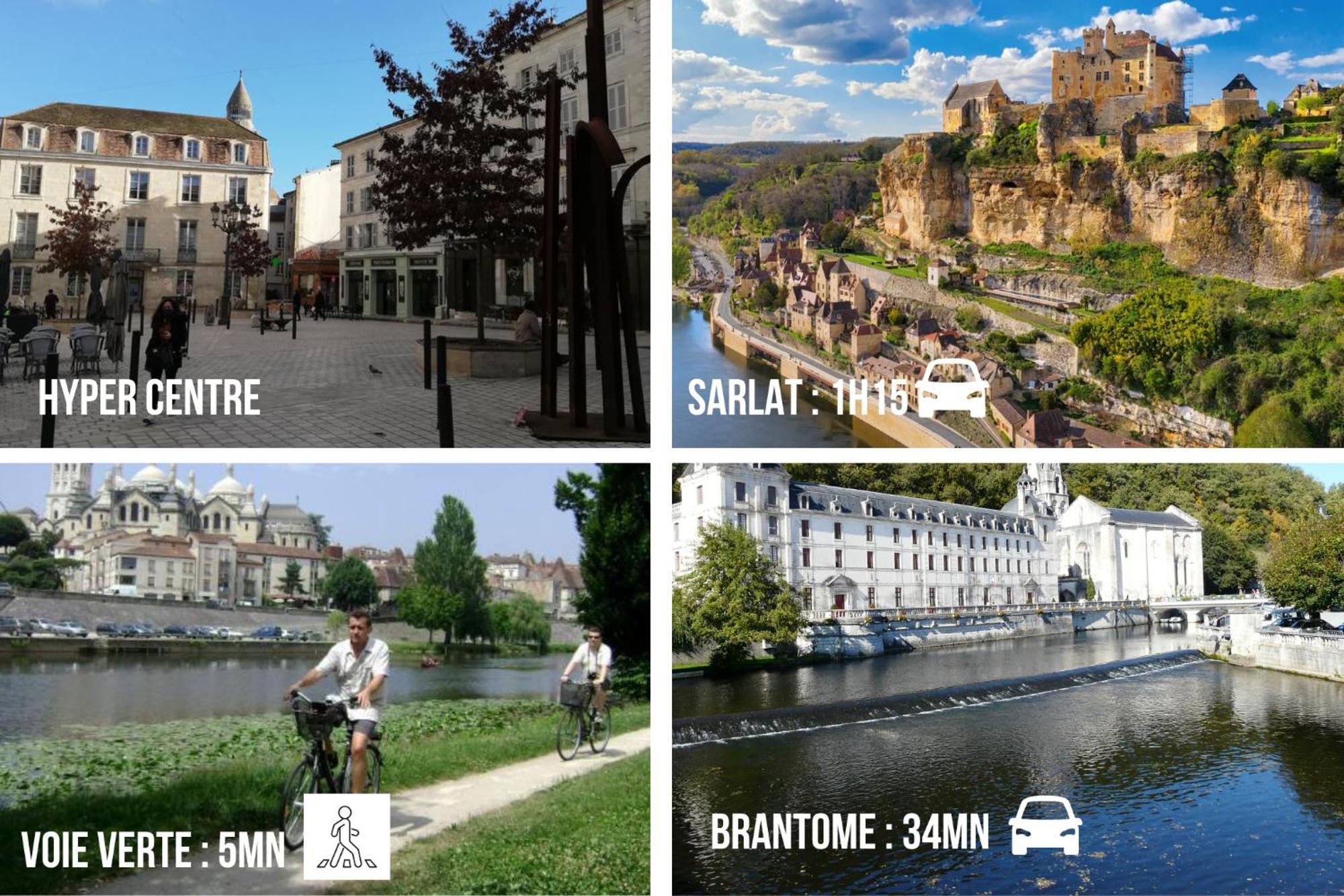 Le Montaigne - Wifi Fibre- Coeur Du Centre Ville-Property Rental Nm Périgueux Kültér fotó