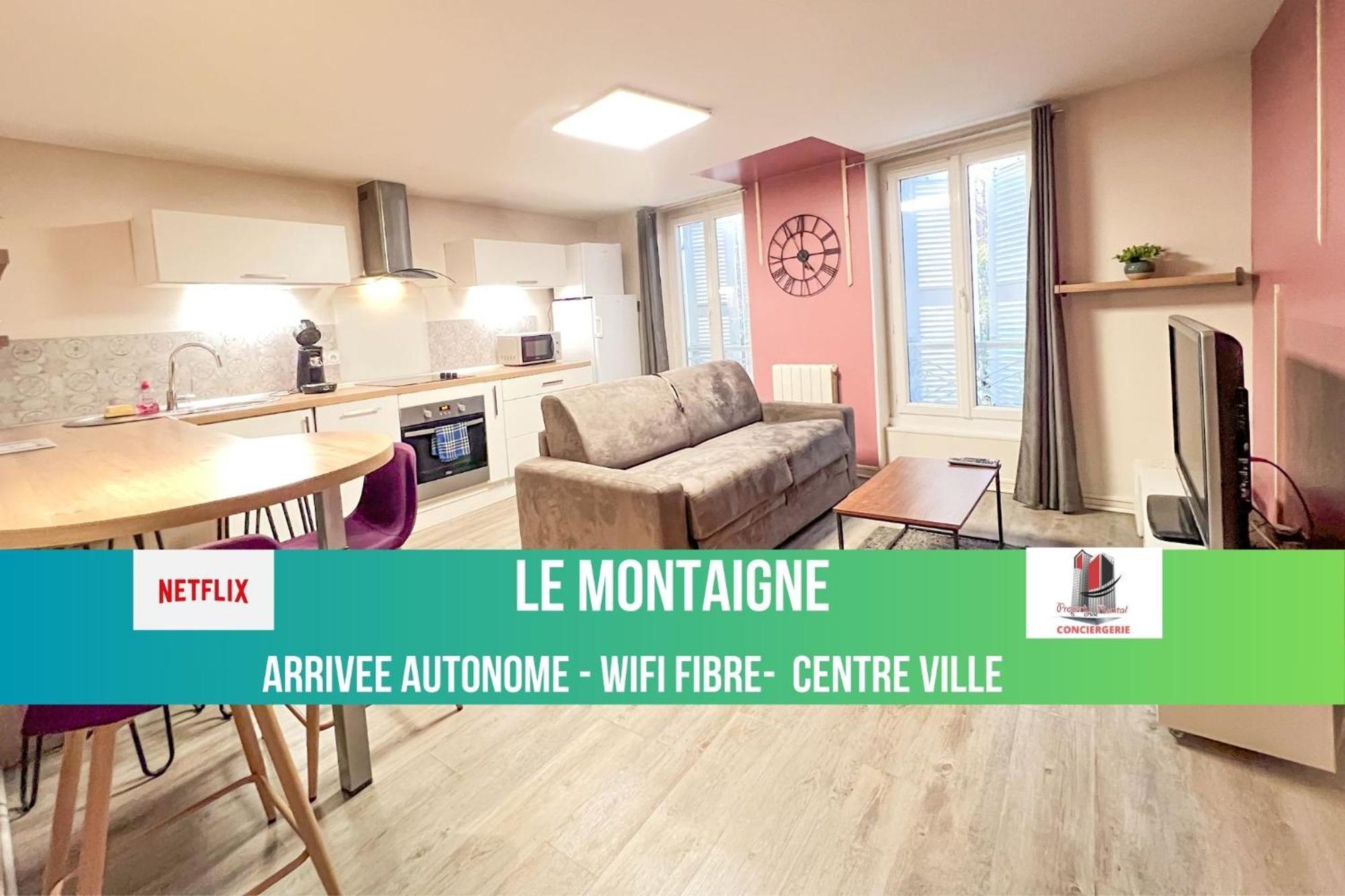 Le Montaigne - Wifi Fibre- Coeur Du Centre Ville-Property Rental Nm Périgueux Kültér fotó